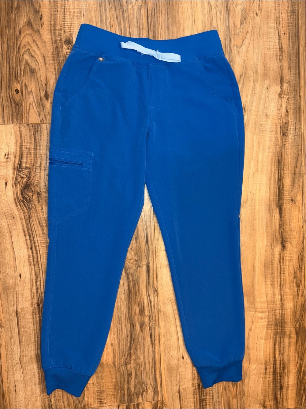 Womenโs Figs Brand Scrub Jogger Pants - XS / Petite - Royal Blue